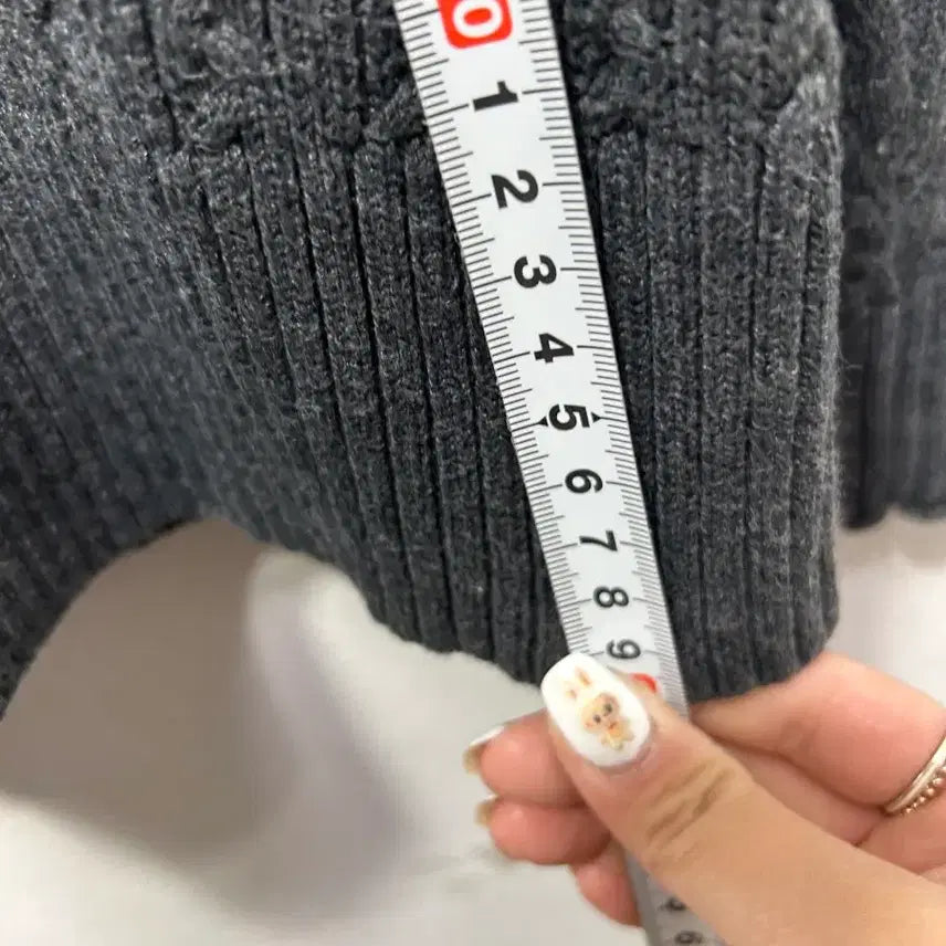 [BUNJANG] Tommy Hilfiger Cable Knit Zip-up Cardigan S / 타미힐피거 케이블 니트 집업 가디건 S