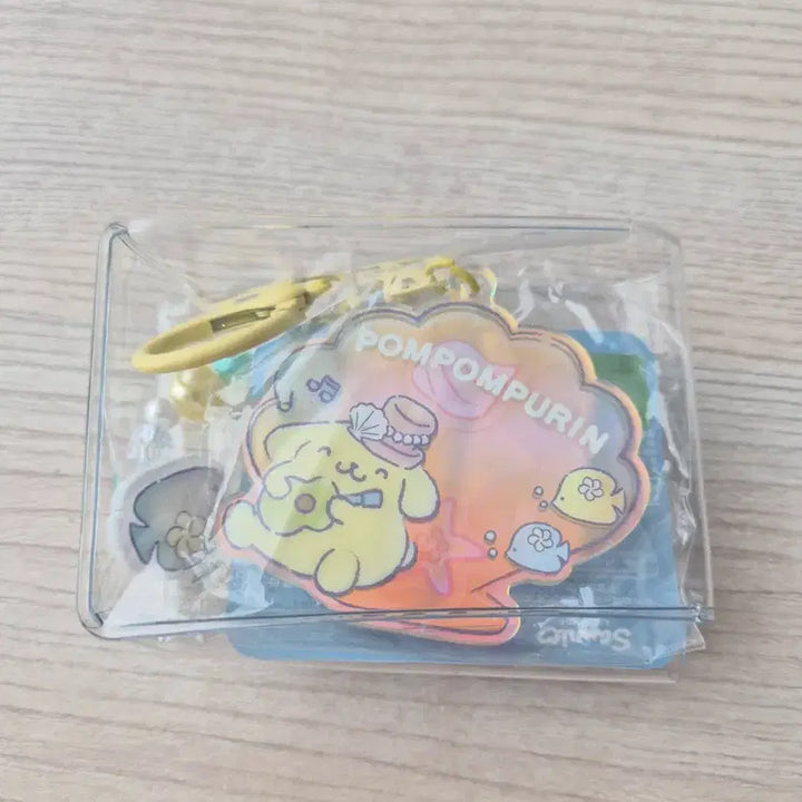 [BUNJANG] Sanrio Pompompurin Acrylic Shell Keyring / 산리오 폼폼푸린 아크릴 조개 키링(정품/새상품)