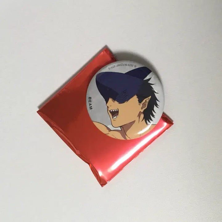[BUNJANG] BASEYARD TOKYO Reze Can Badge / 체인소맨 레제편 BASEYARD TOKYO 캔뱃지 (빔)