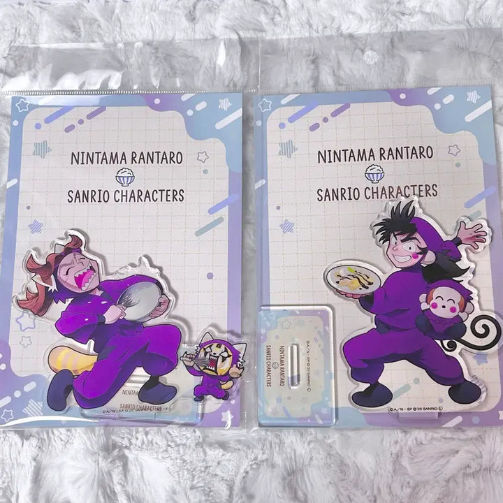 [BUNJANG] Nintama Rantaro Sanrio Acrylic Stand 4-Piece Set / 닌타마 산리오 아크릴 스탠드 란타로 미키에몽 미키에몬 하마 슈이치로 4닌