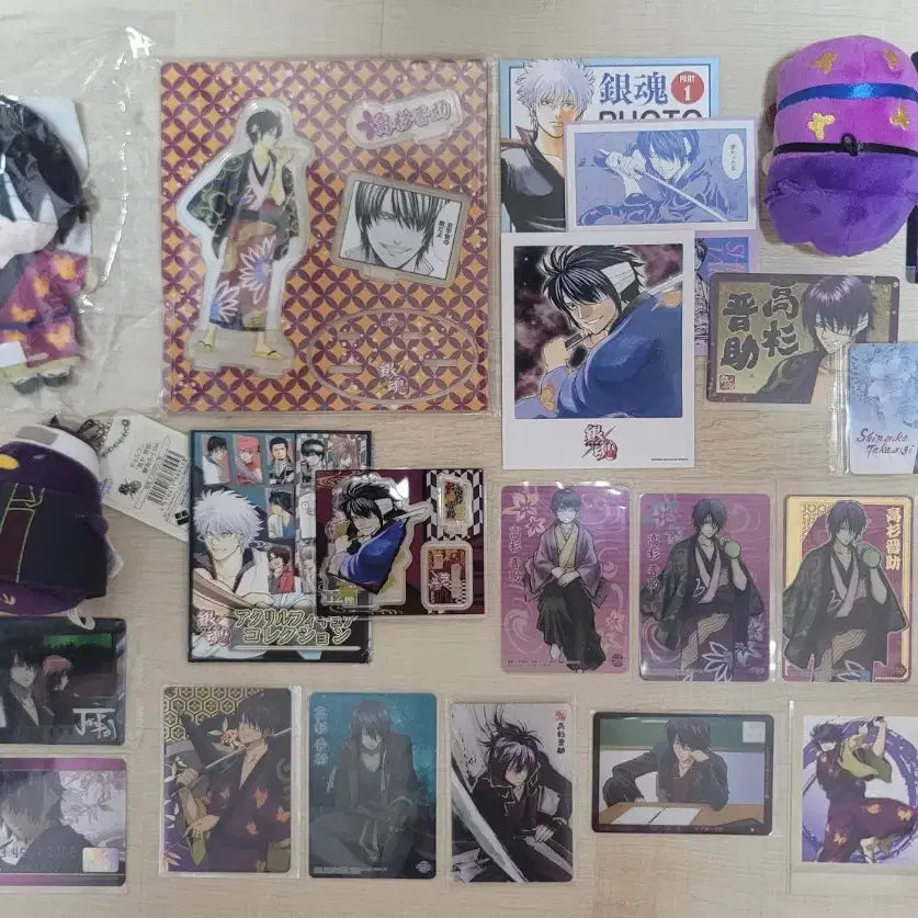[BUNJANG] Gintama Takasugi Goods Bundle Set / 은혼 타카스기 굿즈 일괄 처분 긴토키 소량