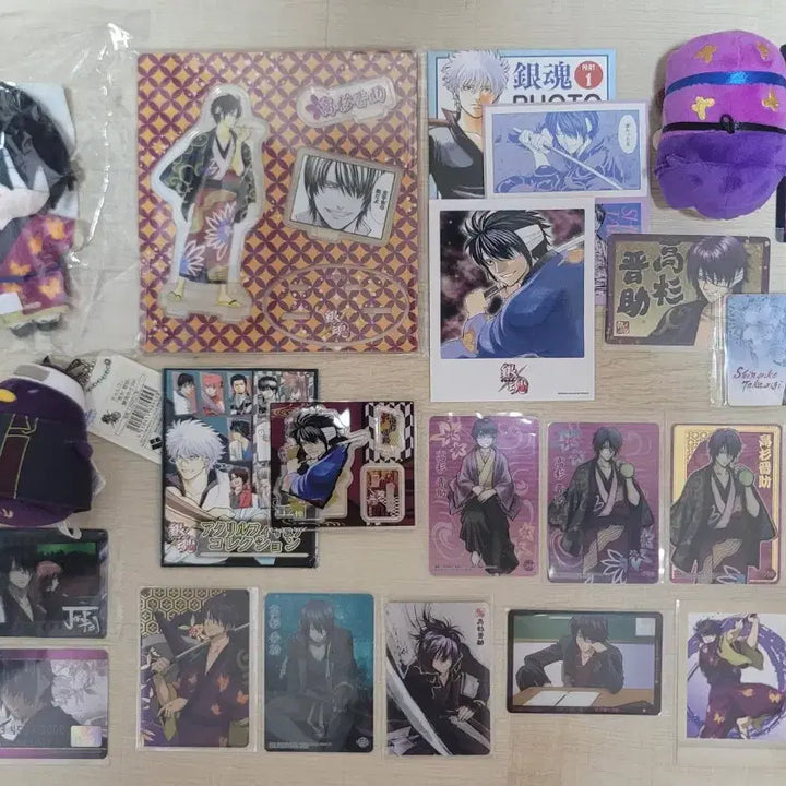 [BUNJANG] Gintama Takasugi Goods Bundle Set / 은혼 타카스기 굿즈 일괄 처분 긴토키 소량