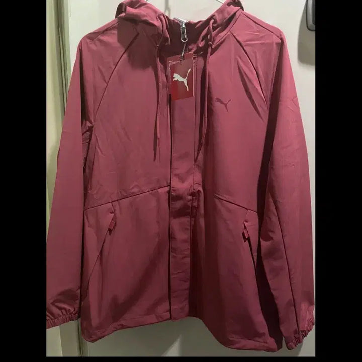 [SOLD OUT] [새상품] 푸마 우븐 트랙수트 점퍼 자켓 상의 여성 95 핑크