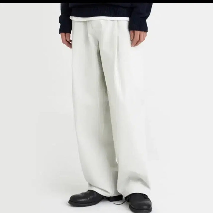 [BUNJANG] Youth Structure Wide Denim Light Gray M Size / (M) 유스 스트럭쳐 와이드데님 라이트그레이