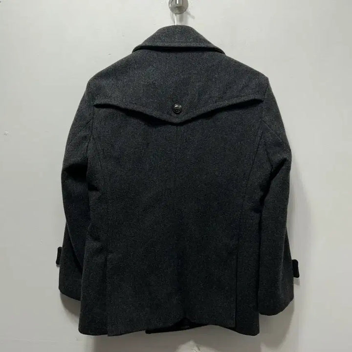 [BUNJANG] Beanpole Charcoal Double Breasted Pea Coat Jacket (Size M) / 빈폴 차콜색 더블 피코트 자켓 M 95사이즈