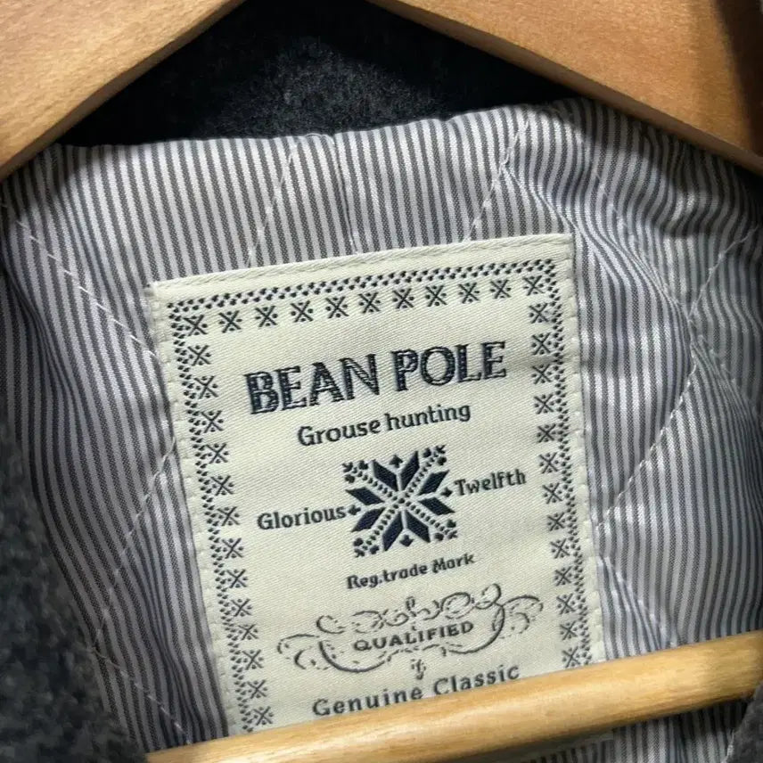 [BUNJANG] Beanpole Charcoal Double Breasted Pea Coat Jacket (Size M) / 빈폴 차콜색 더블 피코트 자켓 M 95사이즈