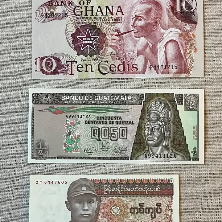[BUNJANG] World Banknotes Bundle Set / 세계지폐 구권 일괄