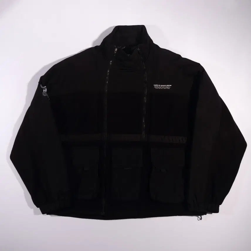 [BUNJANG] Starter Black Label Fleece Jacket (B247) / 스타터 블랙라벨 후리스 자켓 B247