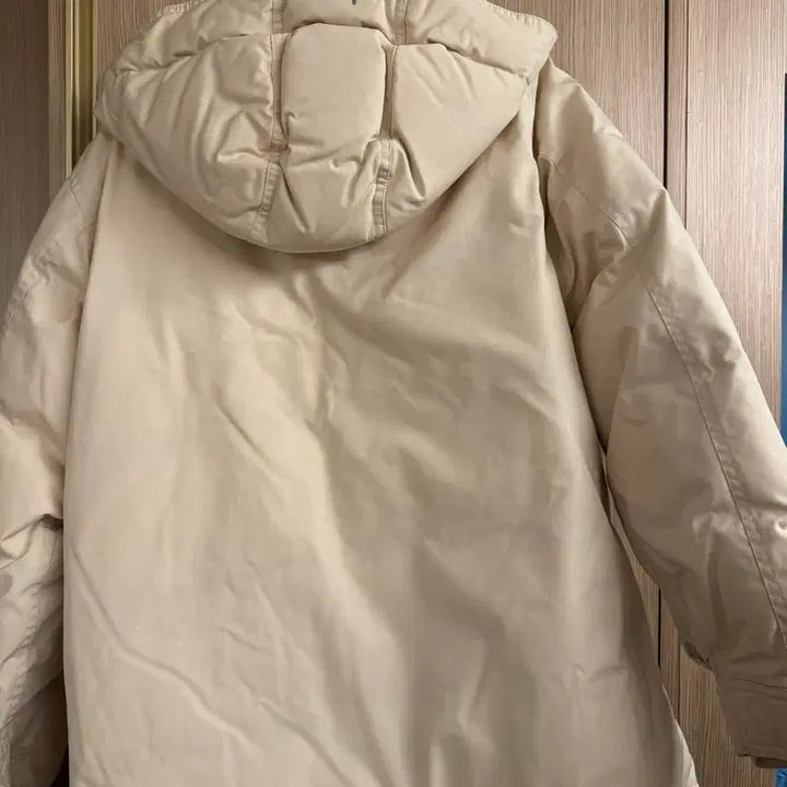 [BUNJANG] Puma Ivory Down Puffer Jacket / 푸마 아이보리 패딩 점퍼