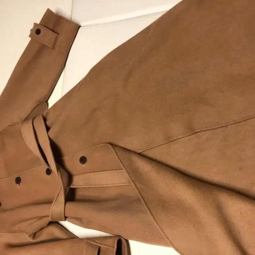 [BUNJANG] Unanswered Mystery Camel Coat Handmade Wool 90% Volume / 언앤써드 미스테리 카멜 코트 핸드메이드 울90% 볼륨