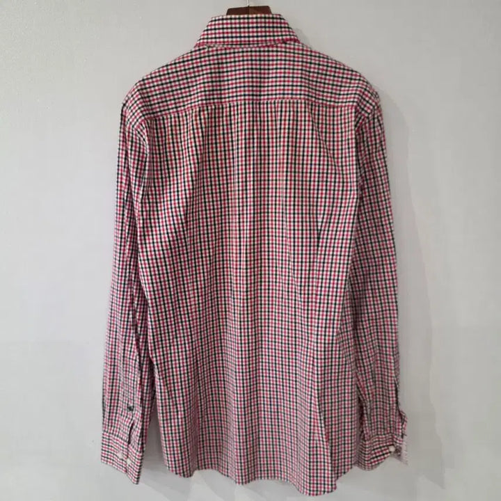[BUNJANG] Lacoste Checkered Shirt Size 40 / 라코스테 체크 셔츠 40사이즈