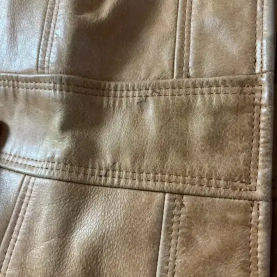 [BUNJANG] Burberry Leather Fur Coat / 버버리 가죽 퍼 코트