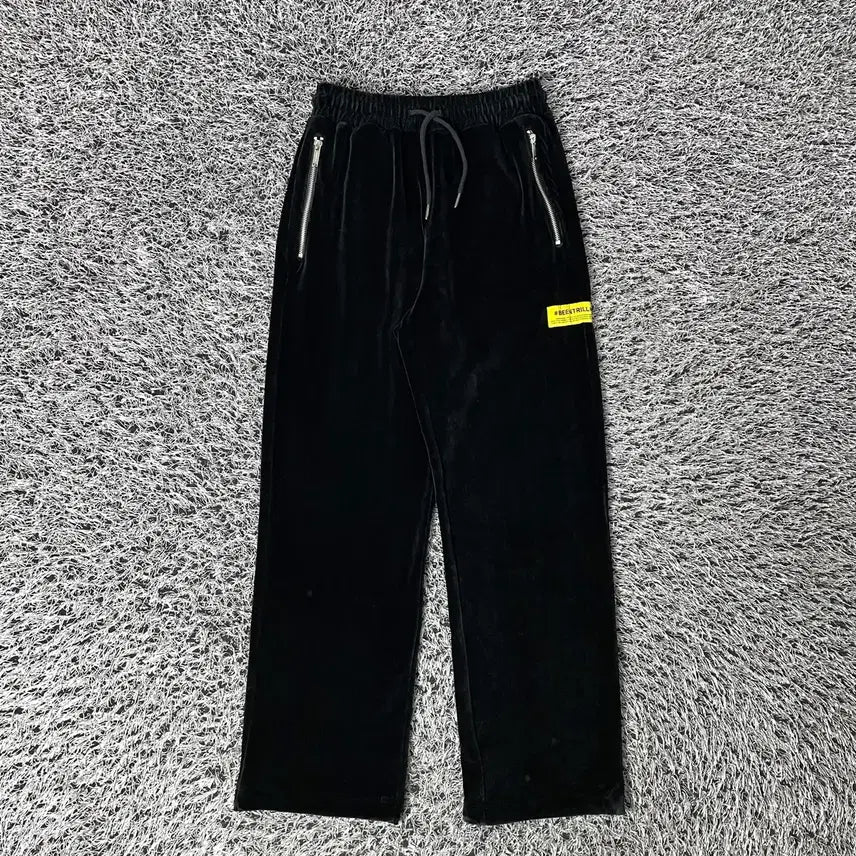 [BUNJANG] BEENTRILL Velvet Track Pants / BEENTRILL 빈트릴 여성 벨벳 밴딩 트랙 팬츠 바지28-31