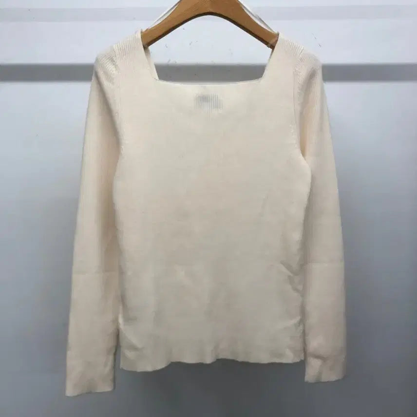 [BUNJANG] And Other Stories Square Neck Ribbed Knit Top / 앤아더스토리즈 스퀘어넥 골지 니트 M