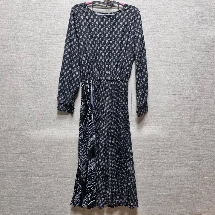 [BUNJANG] Pleated Long Dress / u369 플리츠 롱 원피스