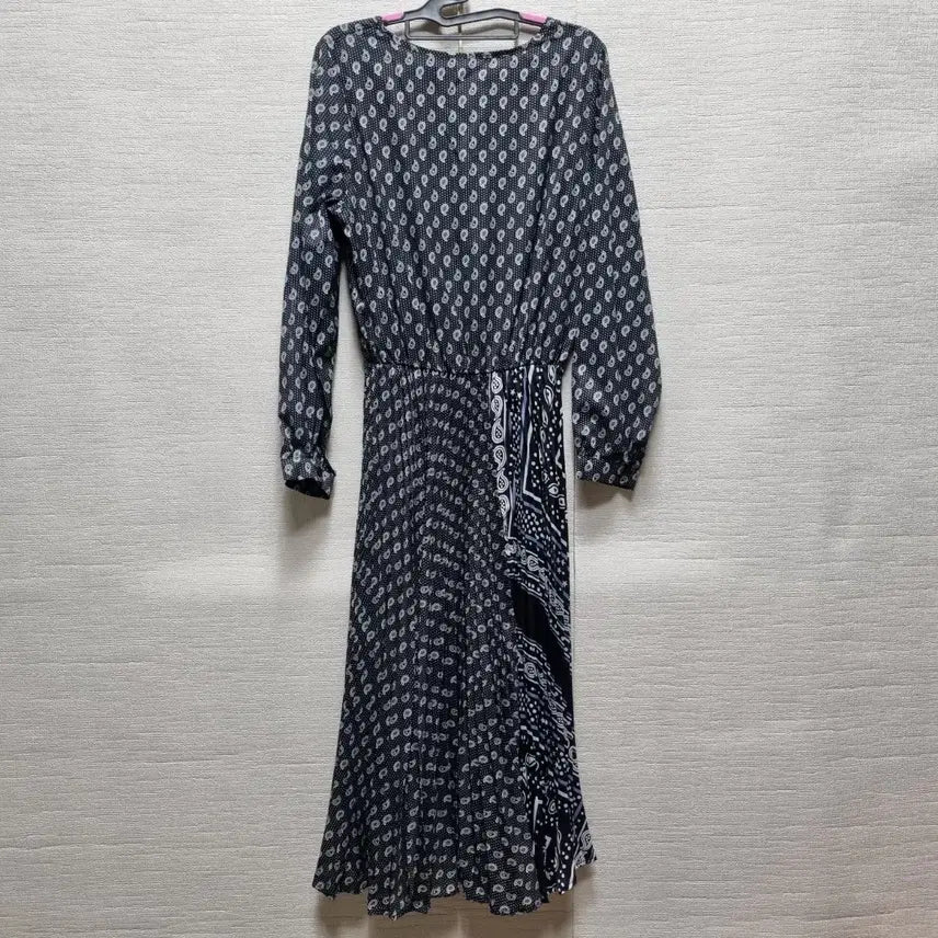 [BUNJANG] Pleated Long Dress / u369 플리츠 롱 원피스