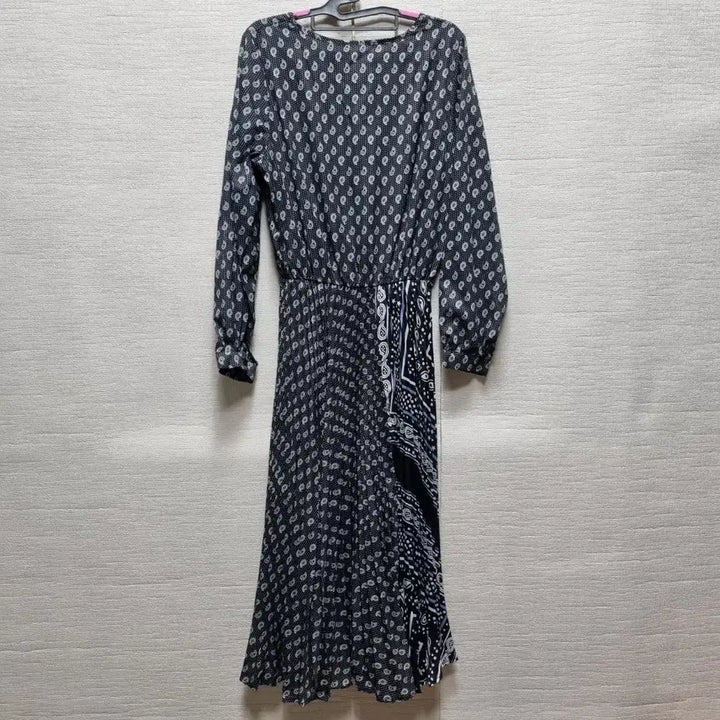 [BUNJANG] Pleated Long Dress / u369 플리츠 롱 원피스