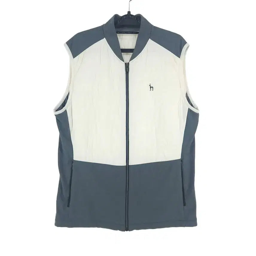 [BUNJANG] Hazzys Polyester Padding Color Block Vest / [남105]헤지스 폴리충전 패딩 배색 조끼[Y62-114]/빈티지프렌