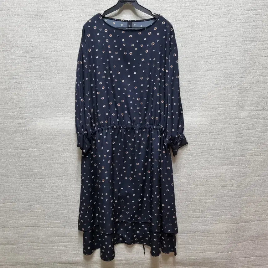 [BUNJANG] Dot Long Dress / u373 도트 롱 원피스