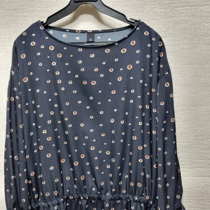[BUNJANG] Dot Long Dress / u373 도트 롱 원피스