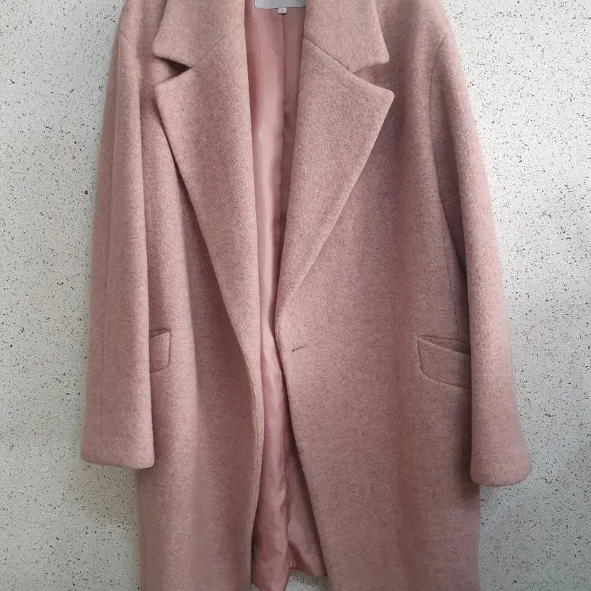 [BUNJANG] On&amp;On Pink Coat / 온앤온 핑크색 코트