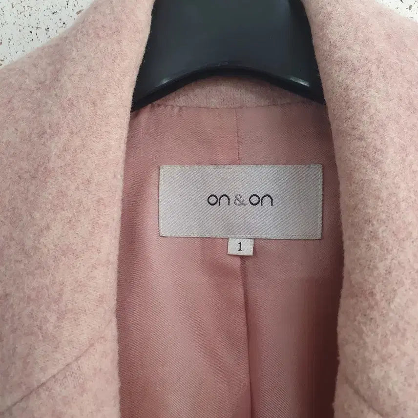 [BUNJANG] On&amp;On Pink Coat / 온앤온 핑크색 코트