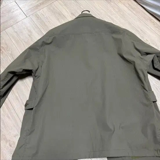 [BUNJANG] Il Corso Ripstop Fatigue Work Jacket - Khaki / M) 일꼬르소 립스탑 퍼티그 워크 자켓 카키