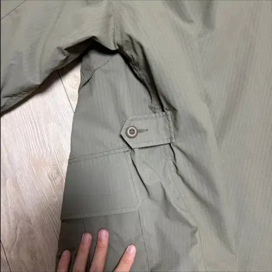 [BUNJANG] Il Corso Ripstop Fatigue Work Jacket - Khaki / M) 일꼬르소 립스탑 퍼티그 워크 자켓 카키