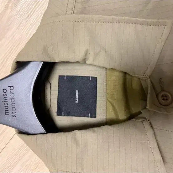 [BUNJANG] Il Corso Ripstop Fatigue Work Jacket - Khaki / M) 일꼬르소 립스탑 퍼티그 워크 자켓 카키