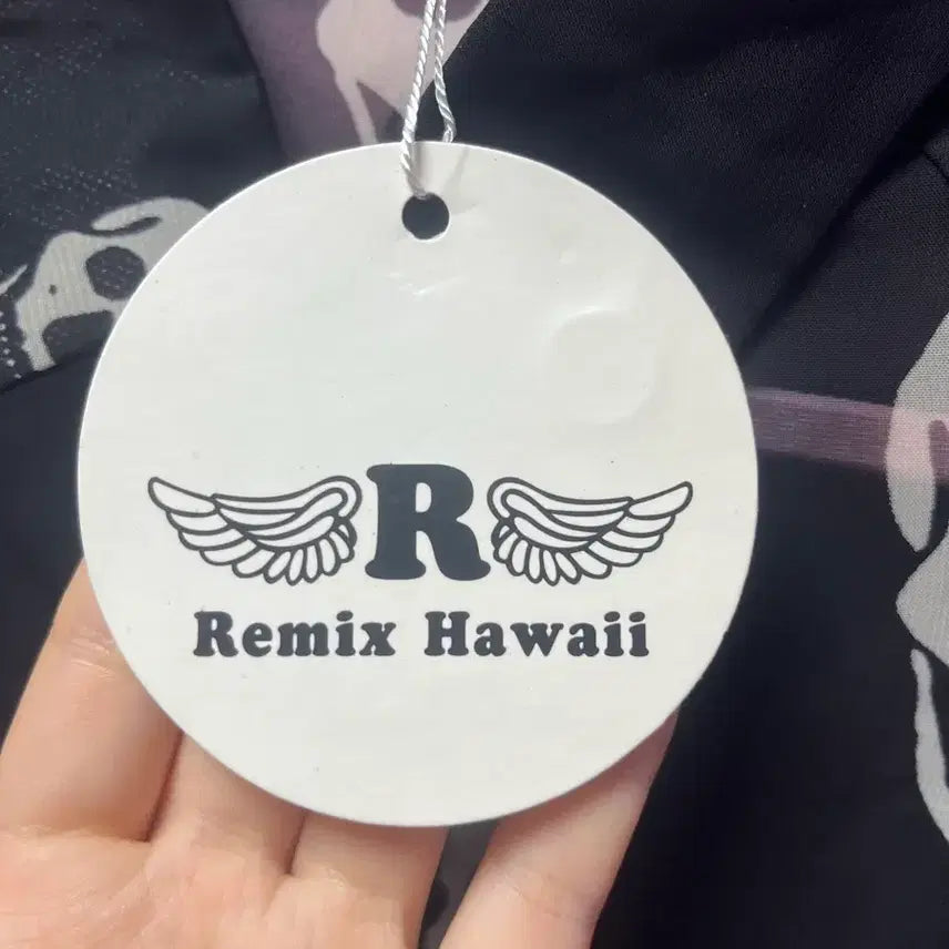 [BUNJANG] Remix Hawaii Skull Print Shirt / Remix Hawaii 해골 프린팅 셔츠