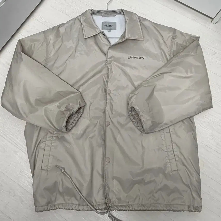 [BUNJANG] Carhartt WIP Coach Jacket Beige / 칼하트 WIP 코치 자켓 베이지