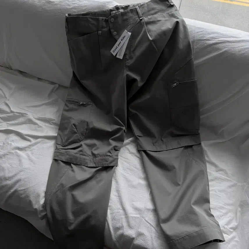 [SOLD OUT] 코스트퍼킬로 MODULER CARGO PANTS OLIVE