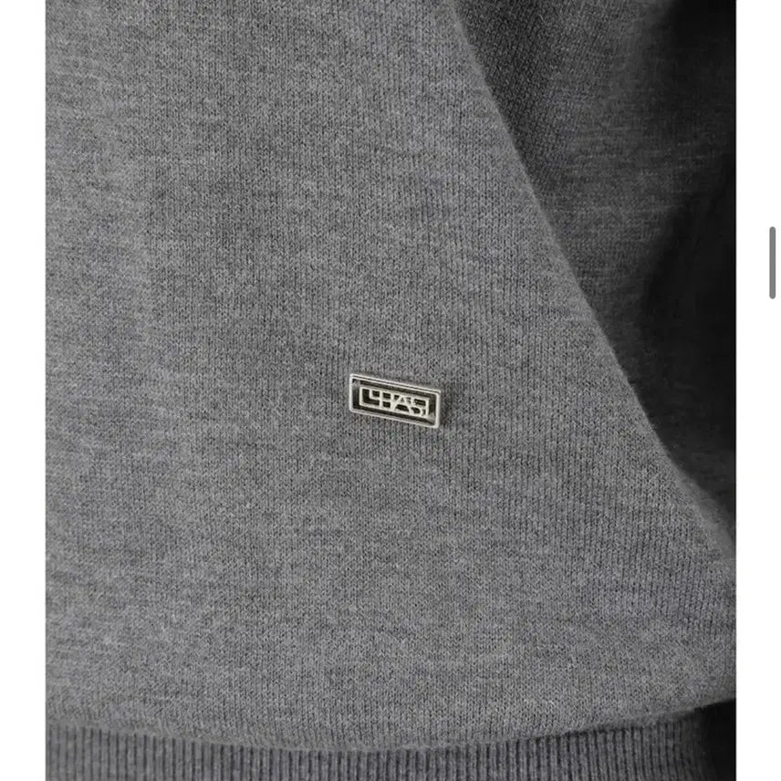 [BUNJANG] LeHah SLIM COLLAR KNIT Gray / (완전 새상품) 르하스 SLIM COLLAR KNIT 그레이