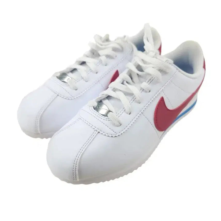 [BUNJANG] Nike Cortez White Red Sneakers / [230]나이키 화이트레드 24S 코르테즈[Y63-087]/레이디블루