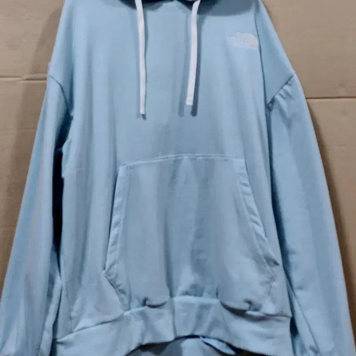 [BUNJANG] The North Face White Label Blue Hoodie / 노스페이스 화이트라벨 블루 후드티