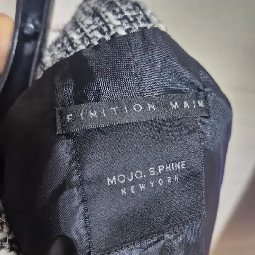 [BUNJANG] Mojo S.phine Tweed Coat / 모조에스핀 트위드 간절기코트