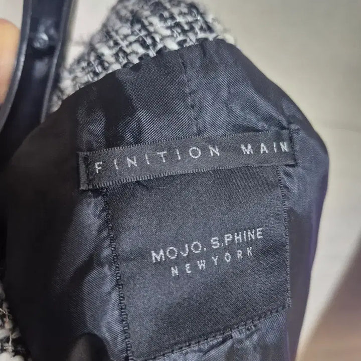 [BUNJANG] Mojo S.phine Tweed Coat / 모조에스핀 트위드 간절기코트