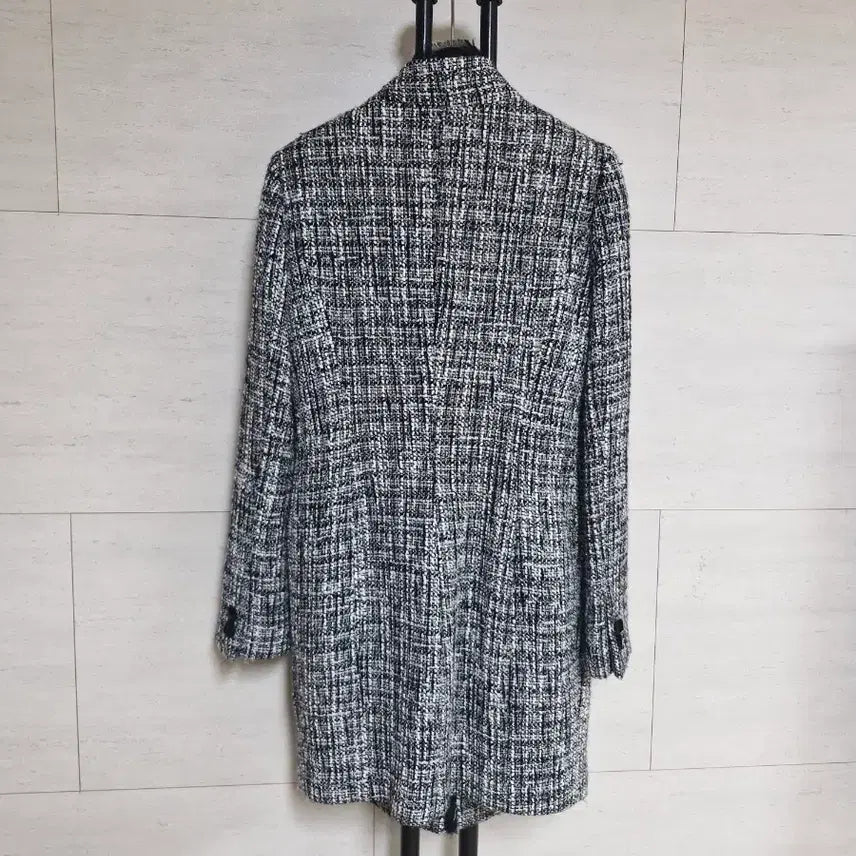 [BUNJANG] Mojo S.phine Tweed Coat / 모조에스핀 트위드 간절기코트