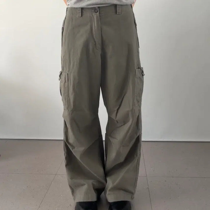 [BUNJANG] Milo Archive Vintage Side Pocket Pants [Vintage Grey] / 밀로아카이브 빈티지 사이드 포켓 팬츠 [빈티지 그레이]