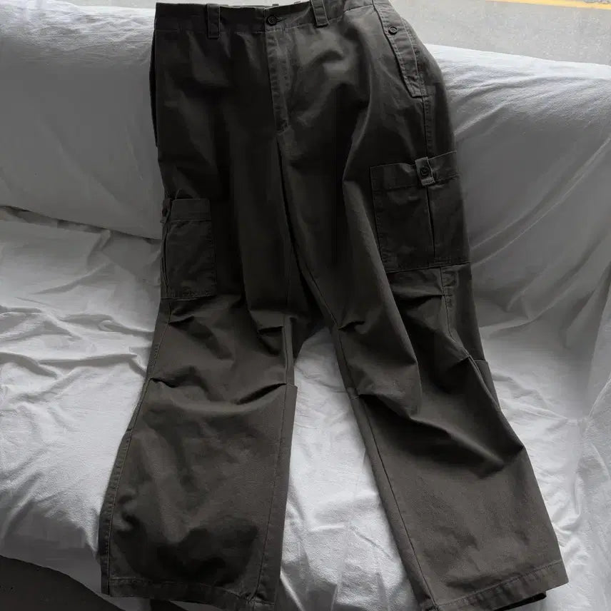 [BUNJANG] Milo Archive Vintage Side Pocket Pants [Vintage Grey] / 밀로아카이브 빈티지 사이드 포켓 팬츠 [빈티지 그레이]