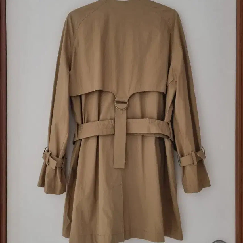 [BUNJANG] DEWL Beige Trench Coat (Size 90) / 듀엘(DEWL) 베이지색 트렌치코트 90