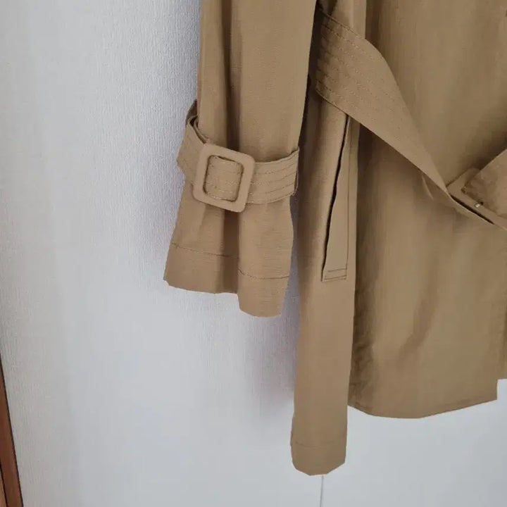 [BUNJANG] DEWL Beige Trench Coat (Size 90) / 듀엘(DEWL) 베이지색 트렌치코트 90