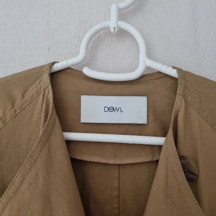 [BUNJANG] DEWL Beige Trench Coat (Size 90) / 듀엘(DEWL) 베이지색 트렌치코트 90