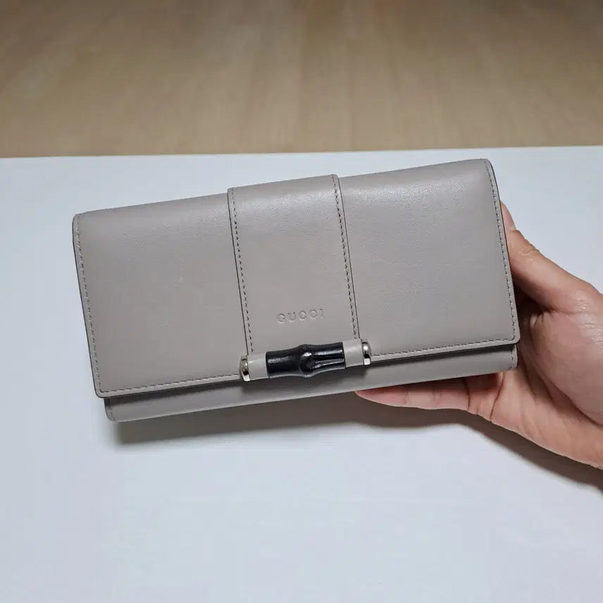 [BUNJANG] Gucci Bamboo Long Wallet / [100%/정품] 구찌 뱀부 장지갑