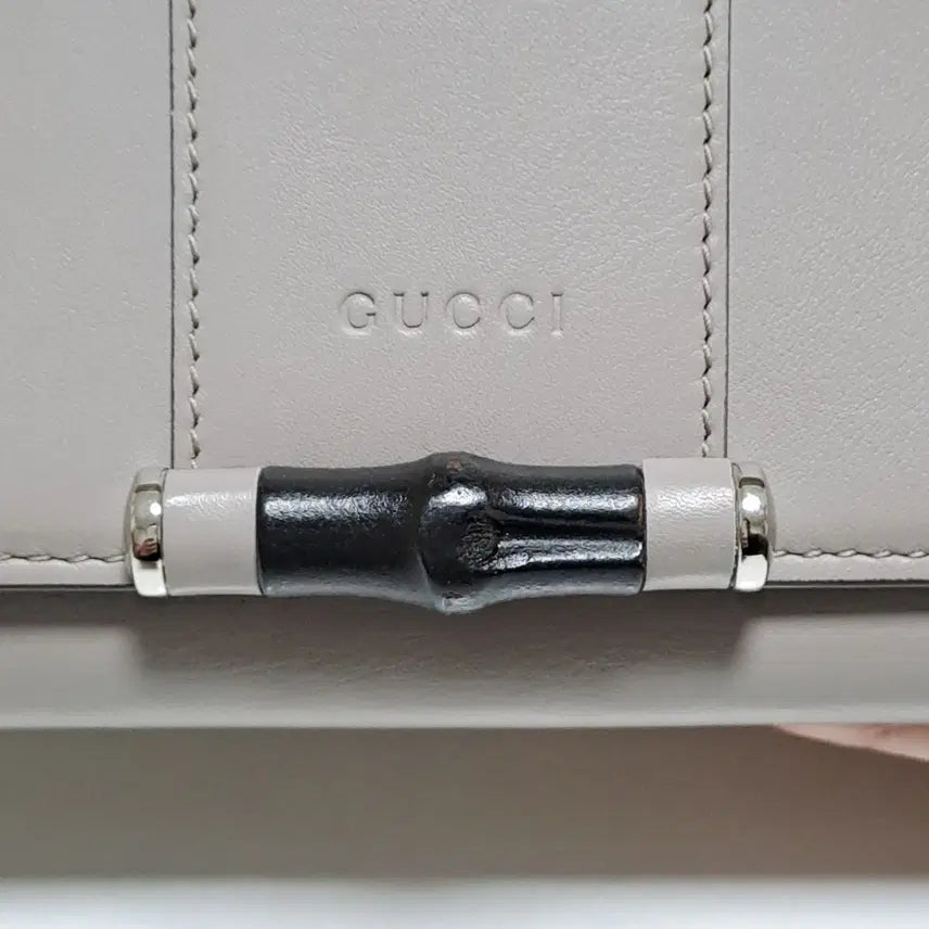 [BUNJANG] Gucci Bamboo Long Wallet / [100%/정품] 구찌 뱀부 장지갑