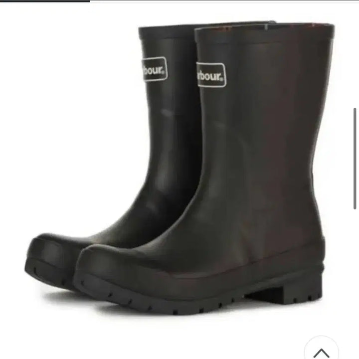 [BUNJANG] Barbour Banbury Rain Boots - Black - 250mm / 바버 블랙 레인부츠 장화 250