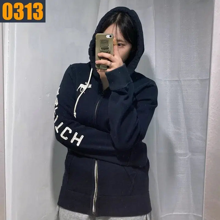 [BUNJANG] Abercrombie Hooded Zip-up Jacket / 100 아베크롬비 후드집업 자켓
