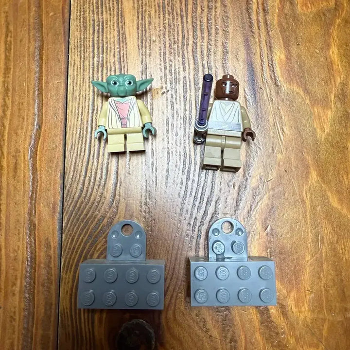 [BUNJANG] Lego Star Wars Yoda &amp; Windu Bundle Set / [일괄] 레고 스타워즈 미니피규어 요다 윈두