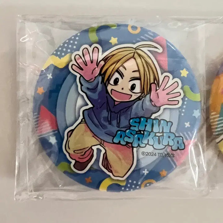[BUNJANG] Sakamoto Days Holiday Version 3-Piece Can Badge Set / 사카모토 데이즈 나구모 신지 타로 캔뱃지 3종 세트 홀리데이즈