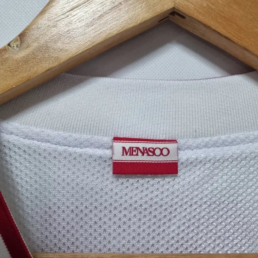 [BUNJANG] MENASOO Old School V-Neck Windbreaker Pullover / MENASOO 올드스쿨 V넥 바람막이 풀오버 F